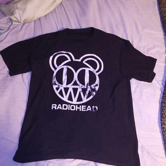 Billy joel x radiohead inside out misprint band tour t - Picture 1 of 6